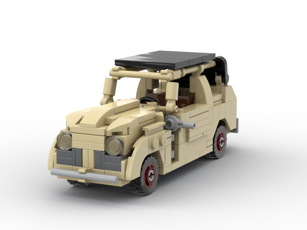 LEGO MOC Crosley Series 4CC Convertible by waffl_builds
