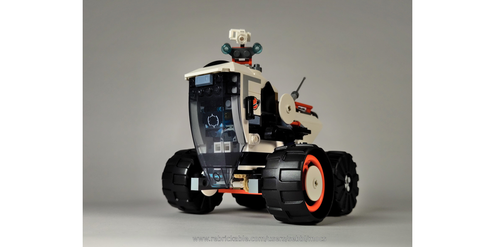 MOC-173073 60431: Technic Functions! - Space Rover with Steering & Rotating Camera
