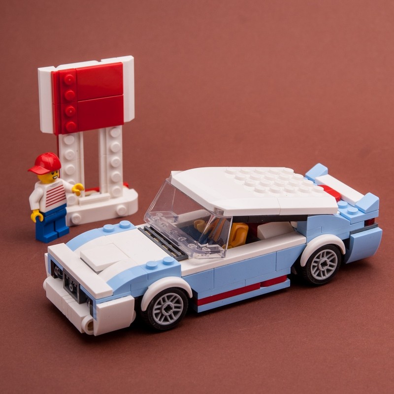 リプトン LEGO MOC-173076 60481 Muscle Car by Keep On Bricking | Rebrickable