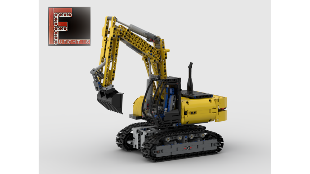 Lego rc excavator deals