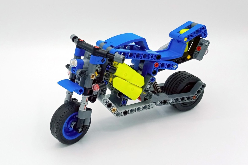 LEGO MOC 42164 Motorcycle by Nequmodiva | Rebrickable - Build with