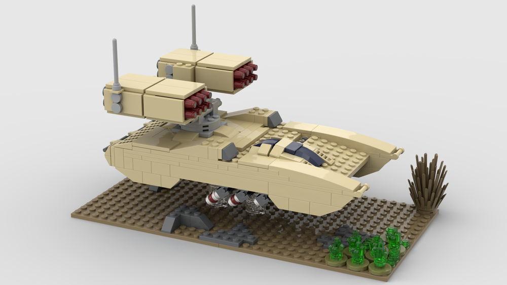 LEGO MOC Command & Conquer - GDI - Hover MLRS by ...