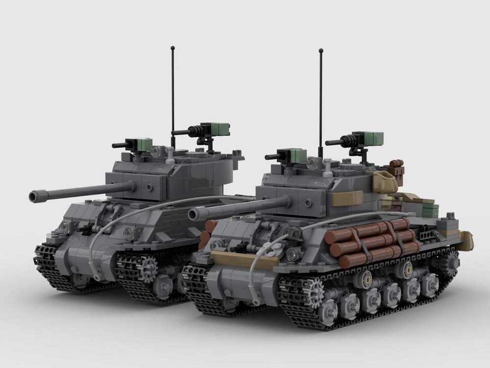 Lego M4A3E8 Sherman deals Tank