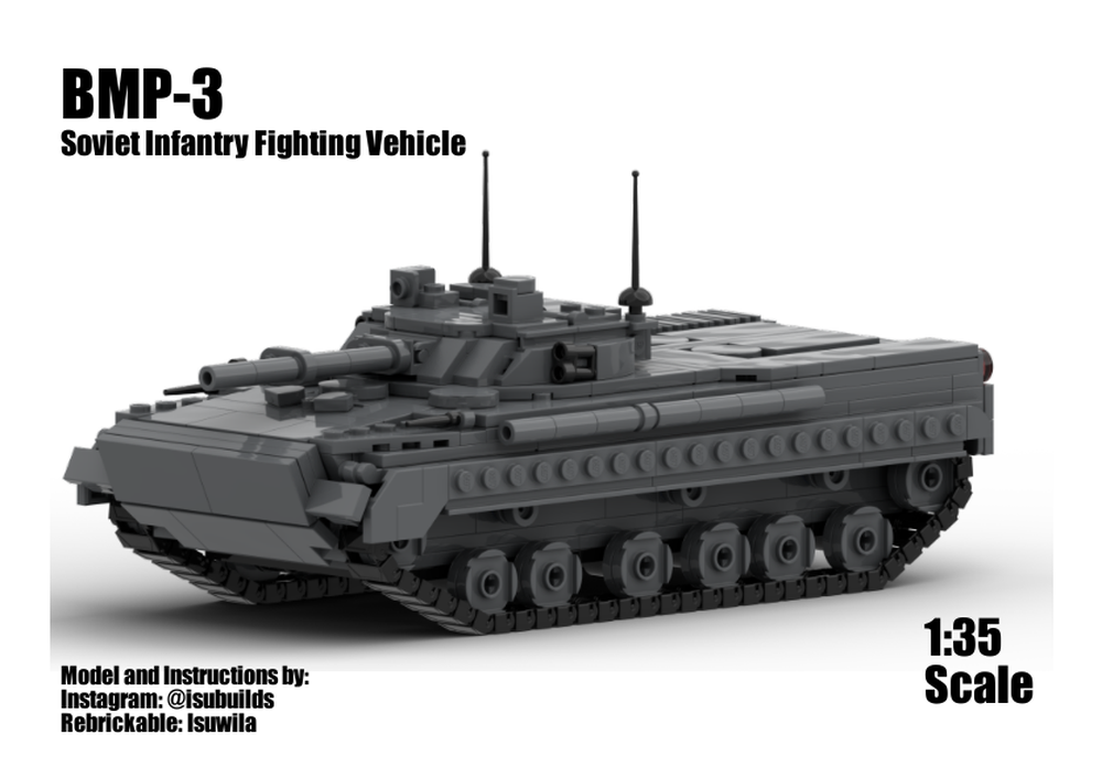 LEGO MOC BMP-3 by Isubuilds | Rebrickable - Build with LEGO