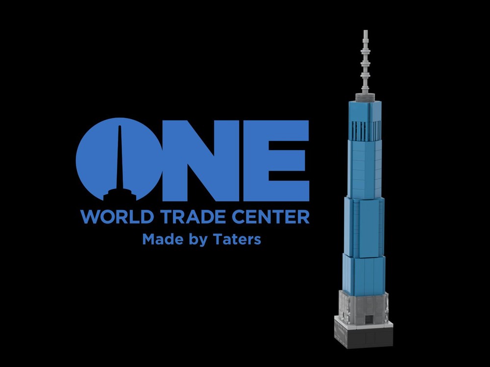 LEGO MOC One World Trade Center by Taters Rebrickable Build with LEGO