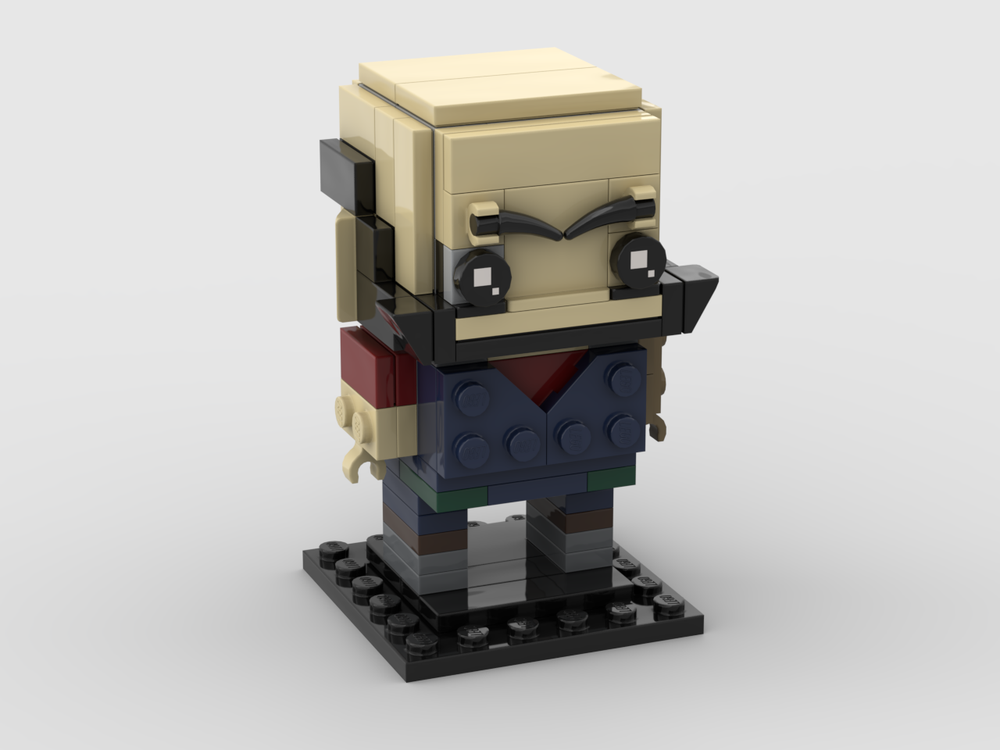 LEGO MOC Cowboy Bebop Jet Black Brickheadz by Jade8703 | Rebrickable ...