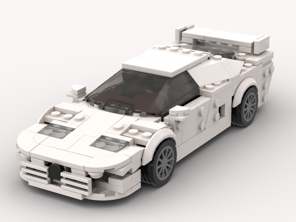 LEGO MOC Bugatti EB 110 by BrickRacingDesigns | Rebrickable - Build ...