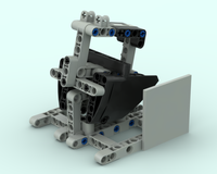 Removable stand with a plaque for 42107