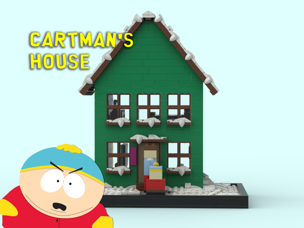 LEGO MOC Cartman's House | South Park by obiblock | Rebrickable - Build ...