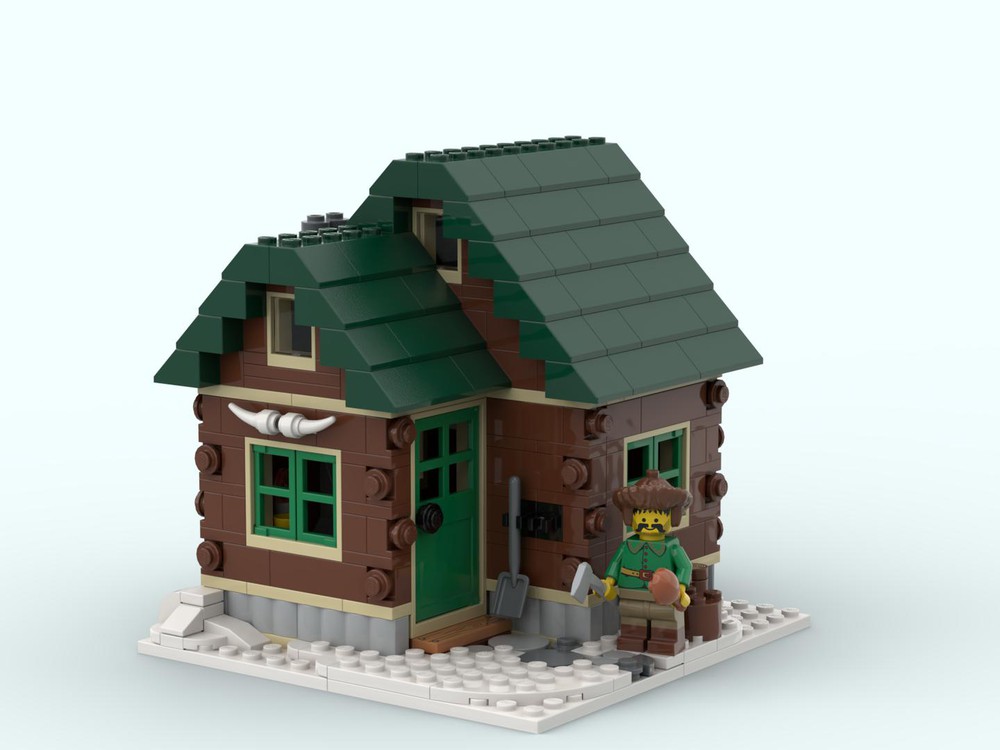 LEGO MOC Mountain Village modification of the LEGO Creator 3 in 1: ...