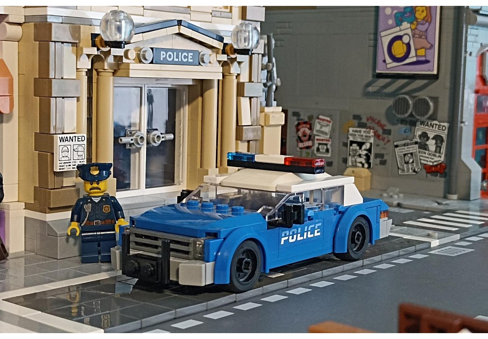 LEGO MOC Police car by olo.ulozony.gosc | Rebrickable - Build with LEGO