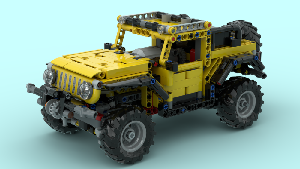 LEGO MOC 42122 - RWD buwizz Powered by loriswave | Rebrickable - Build ...