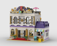 Restaurant and Icecream parlor, Alternate build of Lego41101
