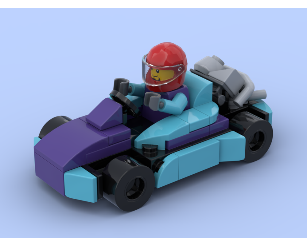 LEGO MOC Racing Kart design 4 by MasterCarBuilde | Rebrickable - Build ...