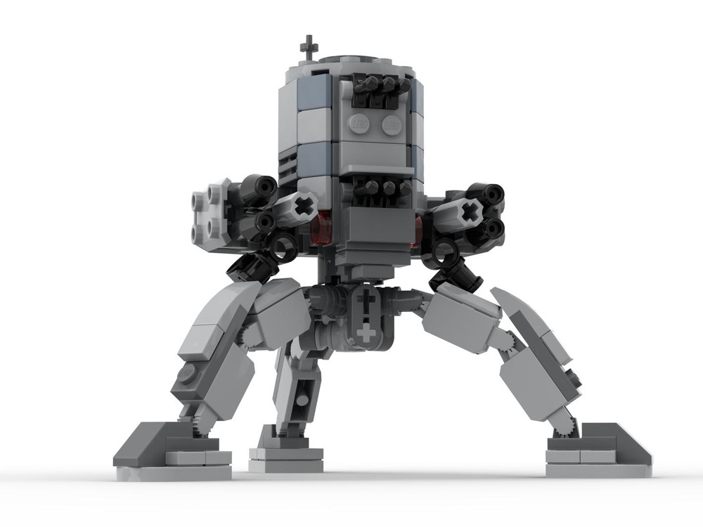 LEGO MOC Imperial Tri-droid (Star Wars: Uprising) 5M-Sec Droid MOC by ...