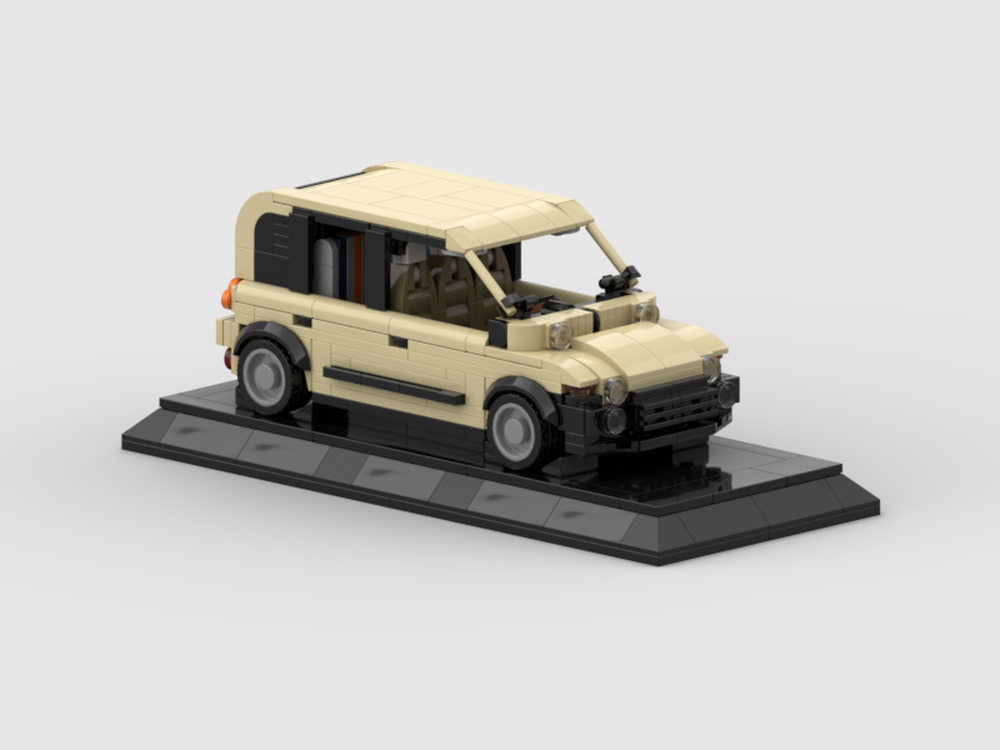 LEGO MOC Fiat Multipla (1998) by Bobibricks | Rebrickable - Build with LEGO