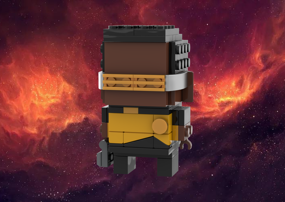 LEGO MOC-173607 Lt. Cmdr. Geordi La Forge by RetroBrix | Rebrickable ...