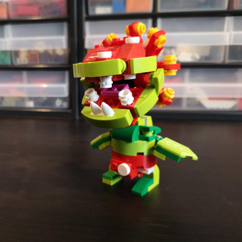 Lego Moc Petey Piranha By Themariobrick 