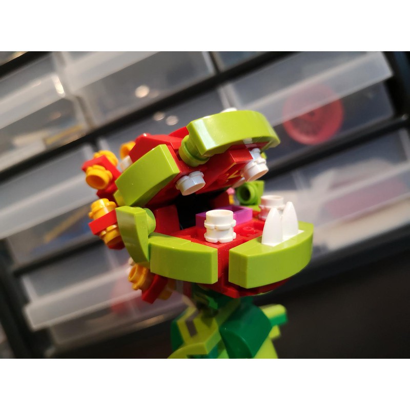 LEGO MOC Petey piranha by TheMarioBrick | Rebrickable - Build with LEGO