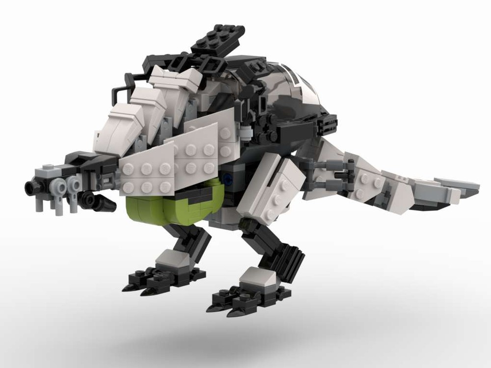 LEGO MOC Bellowback and Apex Bellowback from Horizon Forbidden