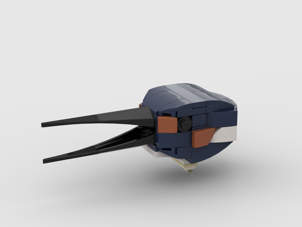 LEGO MOC-173713 10331 Kingfisher Head Reshape by AndrewG123
