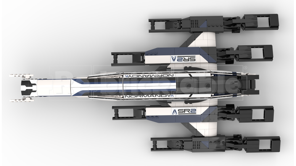 LEGO MOC-173738 SSV Normandy SR2 from Mass Effect 3 by Texta217