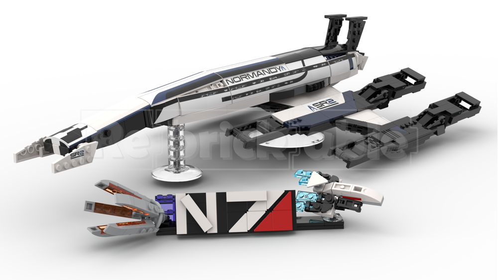 LEGO MOC-173738 SSV Normandy SR2 from Mass Effect 3 by Texta217