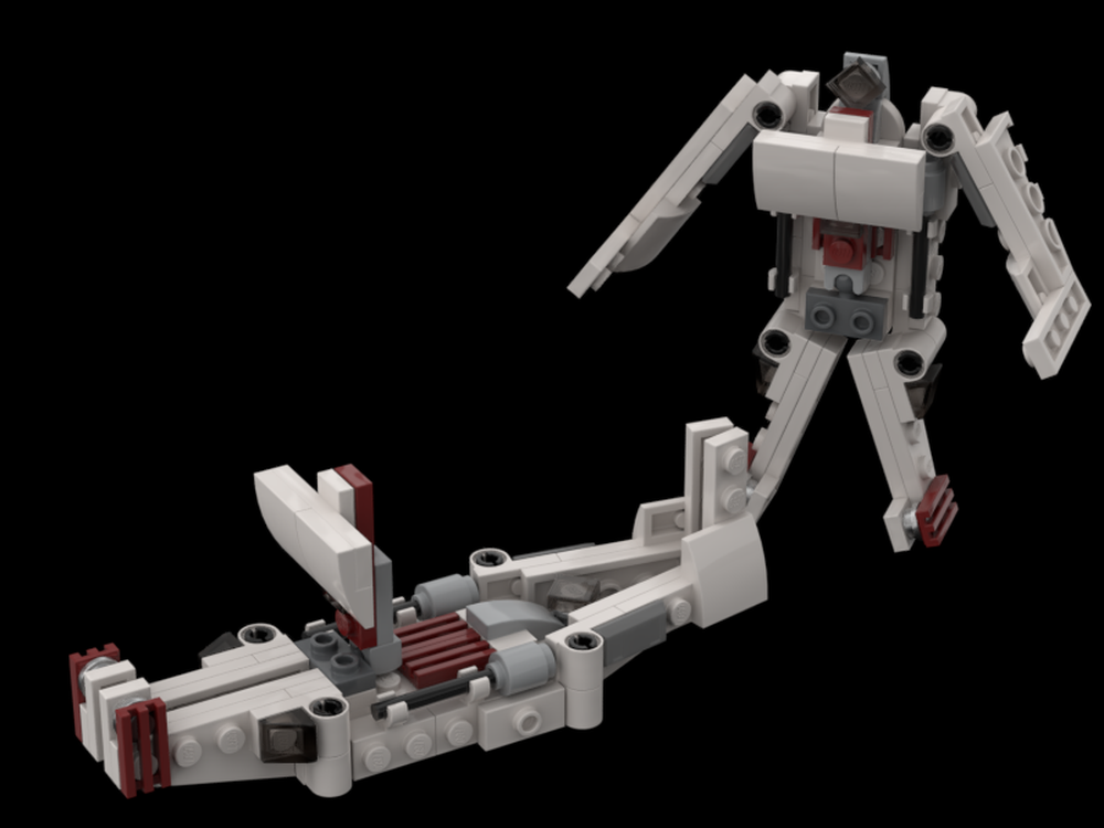 LEGO MOC Transformer Seaspirit by diddesen | Rebrickable - Build with LEGO