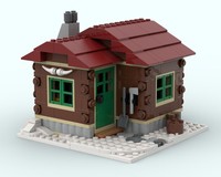 Modification of LEGO Creator 3 in 1: 31048 Lakeside Lodge
