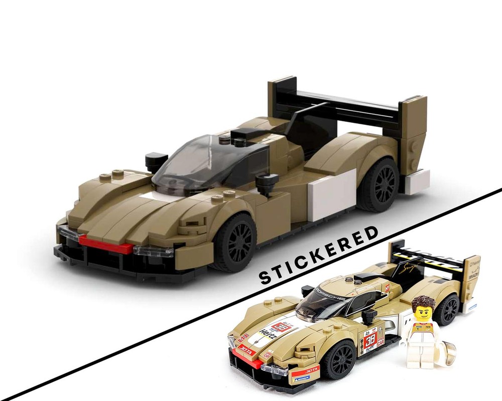 LEGO MOC Porsche 963 Hertz Team Jota by SFH_Bricks | Rebrickable