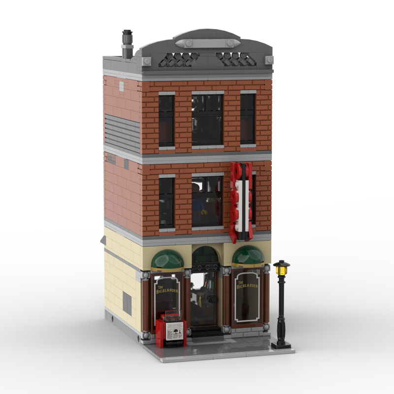 LEGO MOC BAR AND BILLIARDS by LEGO-NEW-YORK | Rebrickable - Build with LEGO