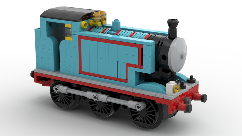 LEGO MOC Thomas the tank engine by D SlimyBoI | Rebrickable - Build ...