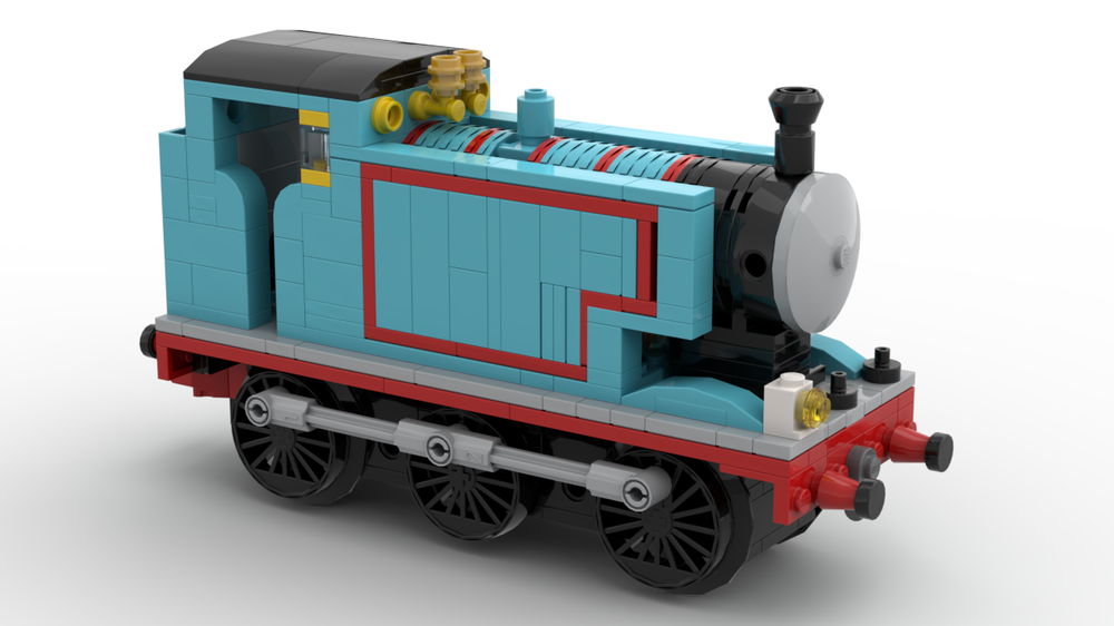 LEGO MOC Thomas the tank engine by pineaplehead939 | Rebrickable ...