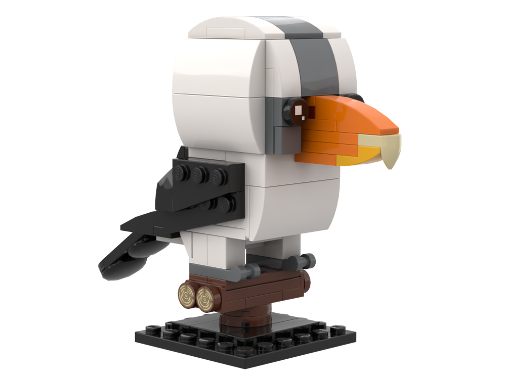 LEGO MOC Jackson's Hornbill: Birdheadz by OrchardBuilds | Rebrickable ...