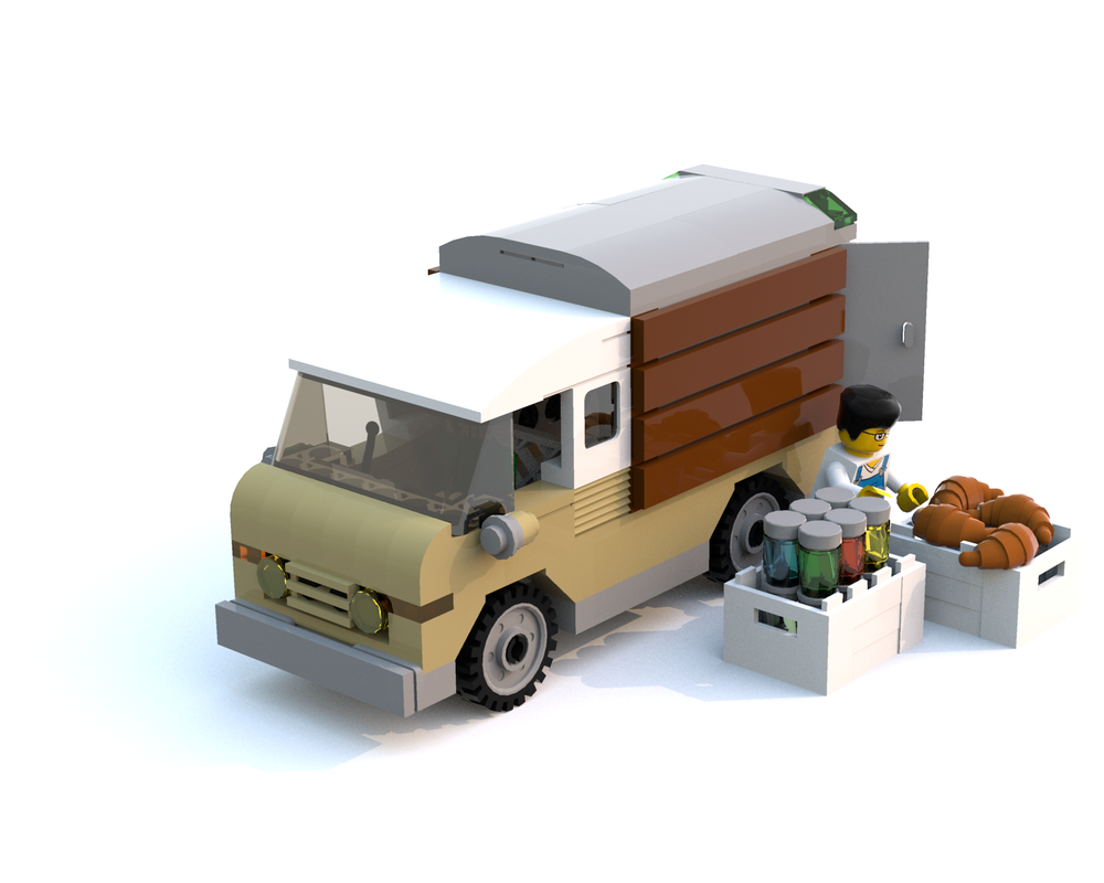 lego food truck moc