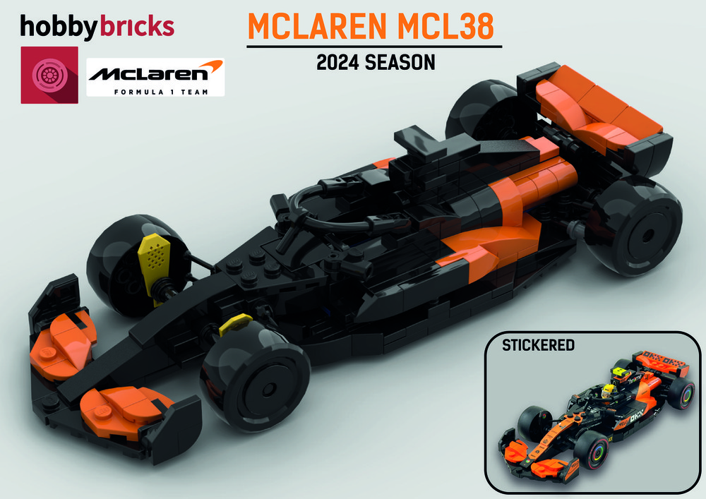 LEGO MOC McLaren F1 MCL38 - L. Norris / O. Piastri - 2024 by ...