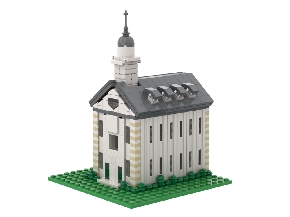 LEGO MOC The Kirtland Temple by cbcbricks | Rebrickable - Build with LEGO