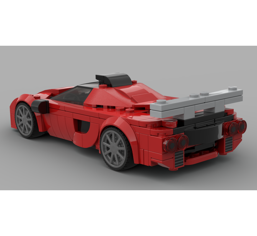 LEGO MOC Ferrari Concept Car by IjustWant2bPure | Rebrickable - Build ...