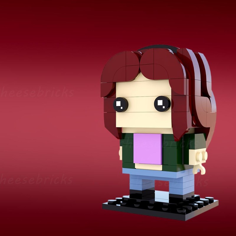 LEGO MOC Mary Jane MJ Brickheadz Foundation for Spider-Man 40670 MOC by ...