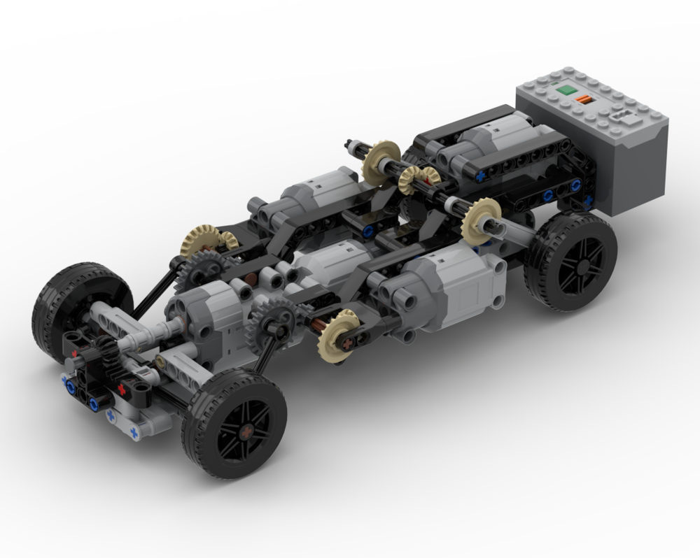 LEGO MOC chassis lowrider by lego_xtremcar | Rebrickable - Build with LEGO