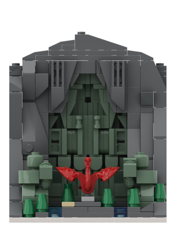 LEGO MOC Mini Erebor by Sswan | Rebrickable - Build with LEGO