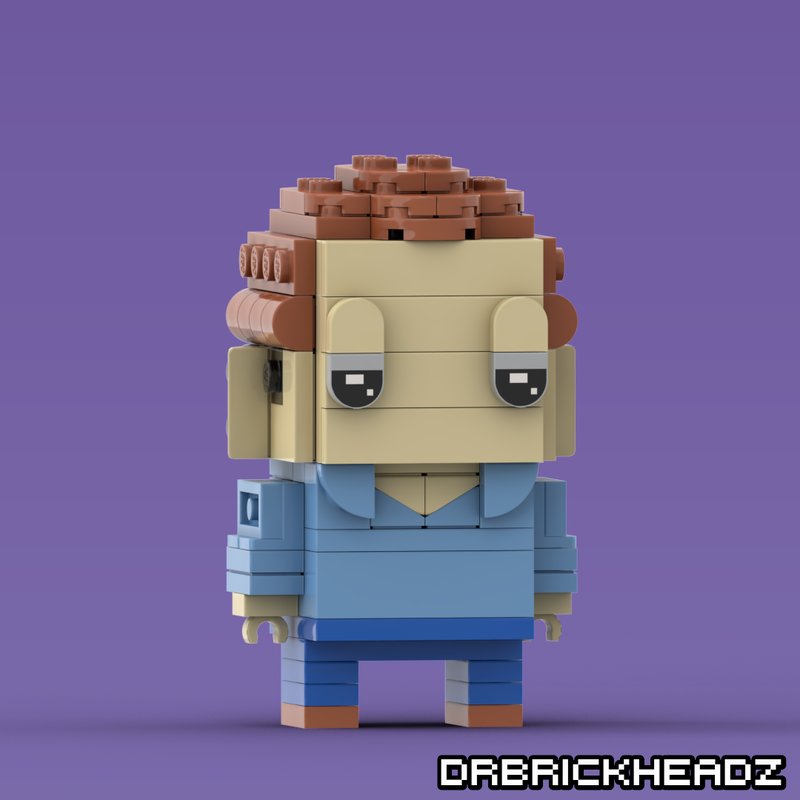 LEGO MOC Jon Arbuckle (Garfield) Brickheadz by DrBrickheadz ...