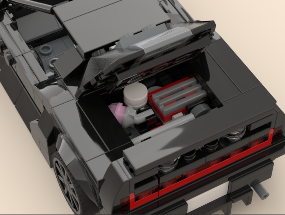 LEGO MOC-174060 1990 LBWK Honda NSX by Xayabricks | Rebrickable - Build ...
