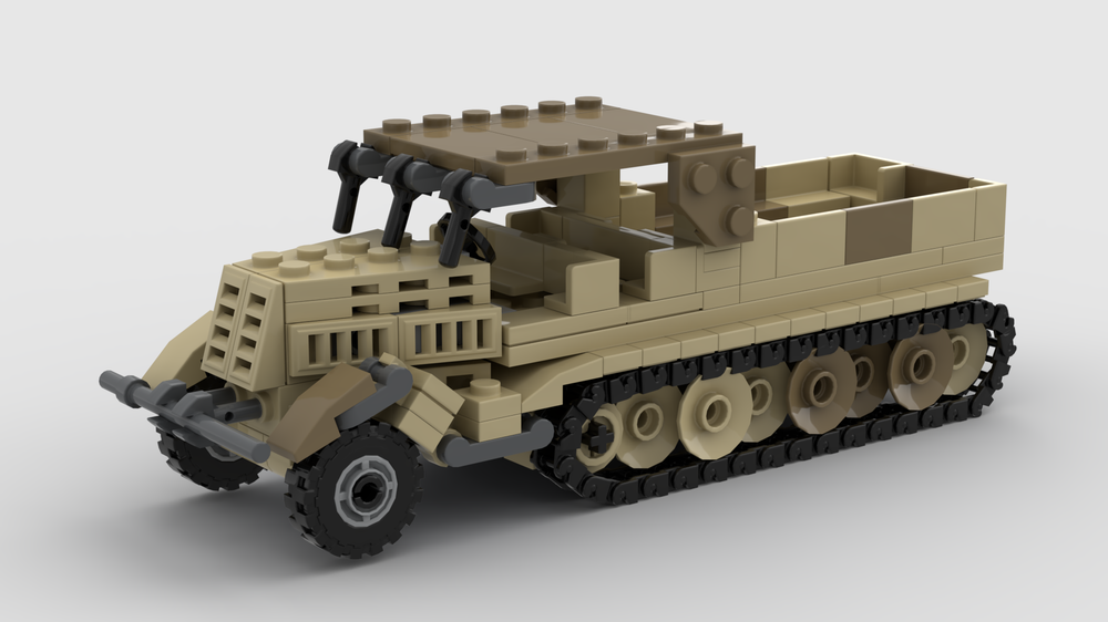 LEGO MOC-174089 Sdkfz. 9 by Leopard_brick | Rebrickable - Build with LEGO
