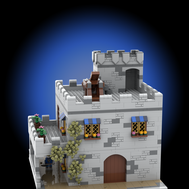 Lennox Castle Modular Building 3889 pièces pour les 14 ans et