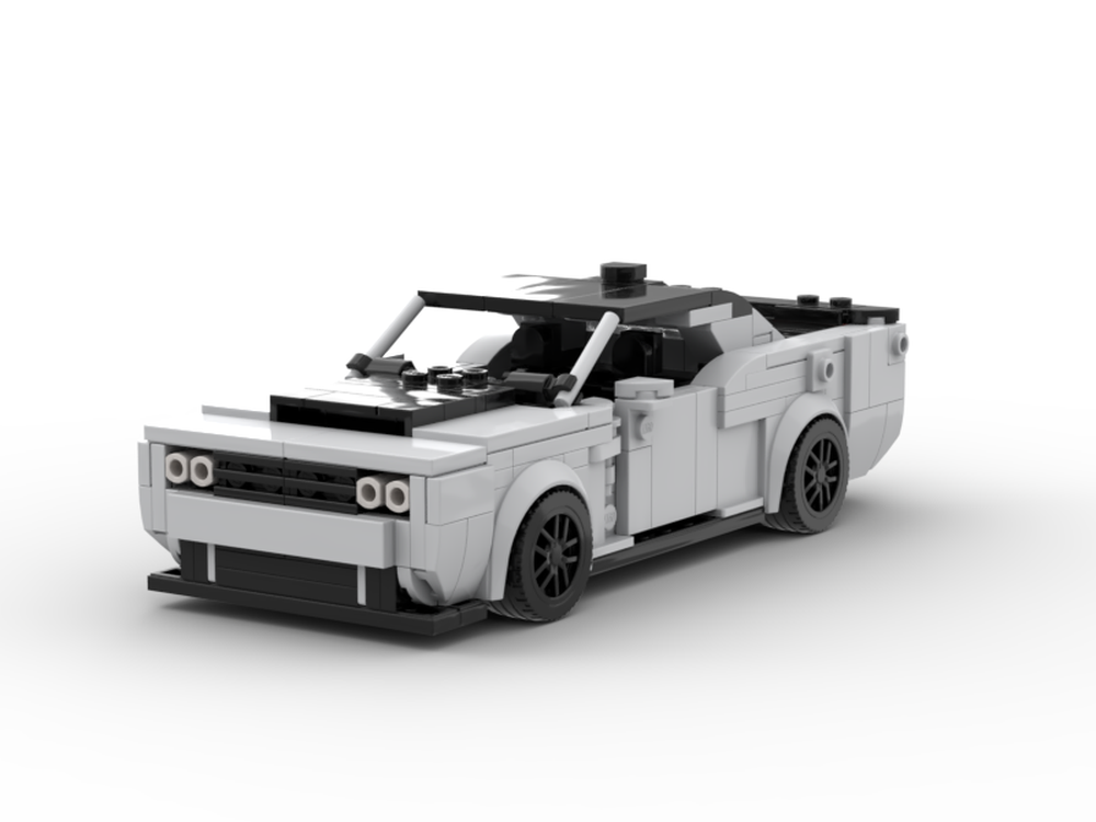LEGO MOC Dodge Challenger SRT Demon 170 by waffl_builds | Rebrickable ...