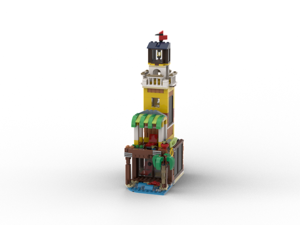 LEGO MOC Lighthouse Vacation by brickbicycle | Rebrickable - Build with ...