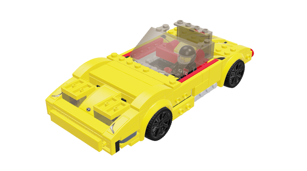 LEGO MOC-174195 76901-Corvette C3 by DLQuin™ | Rebrickable - Build with ...