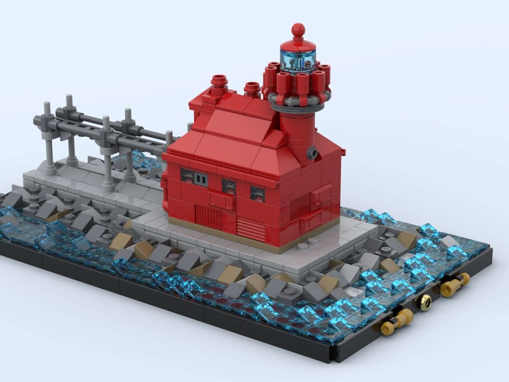 LEGO MOC-174221 Sturgeon Bay Lighthouse by aegir | Rebrickable - Build ...