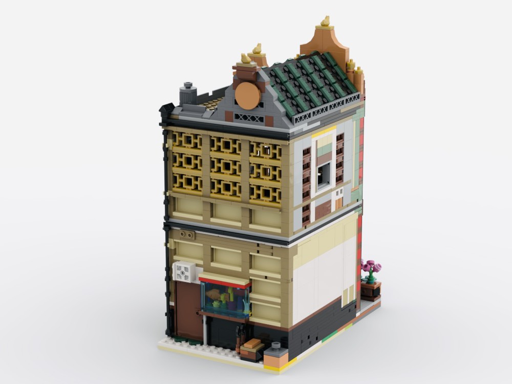 LEGO MOC Jade Townhouse - Alt Design of Set 80113 by Brick Artisan ...